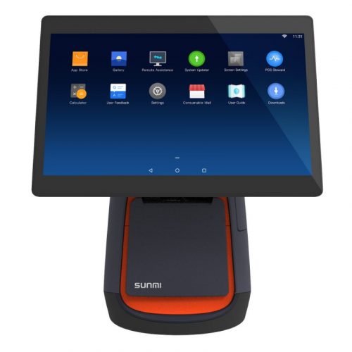Máy tính tiền Pos SUNMI T2 - Máy POS bán hàng tích hợp in hóa đơn Like new 90-95% (máy qua sử dụng)