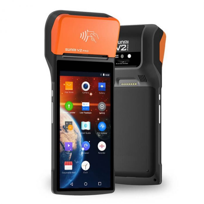 Máy Pos bán hàng cầm tay SUNMI V2 PRO (RAM 2G + ROM 16G) - Like new 90-95% (máy qua sử dụng) - Hình ảnh 3