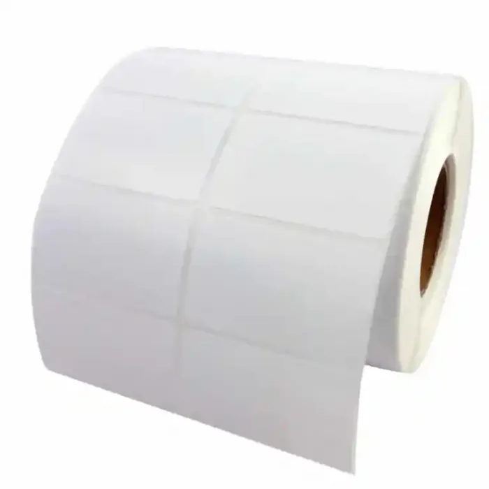 Decal in Nhiệt 35x22mm - Giấy in mã vạch, decal nhiệt 2 tem/hàng [Cuộn 28m]